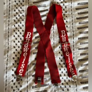 VINTAGE BUDWEISER Suspenders